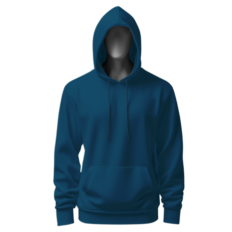 Hoodie - Capri Blue