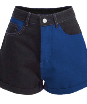 Blue Meclot Flip Shorts