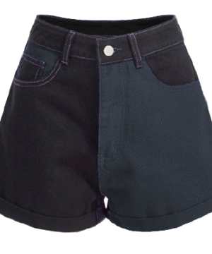Gray Meclot Flip Shorts