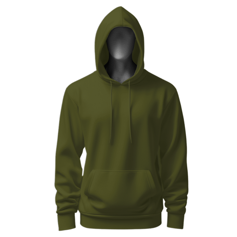 Hoodie _ Army Green