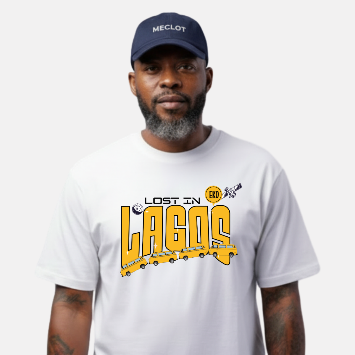 Lost in Lagos - Danfo | Meclot Minimal Streetwear Tee