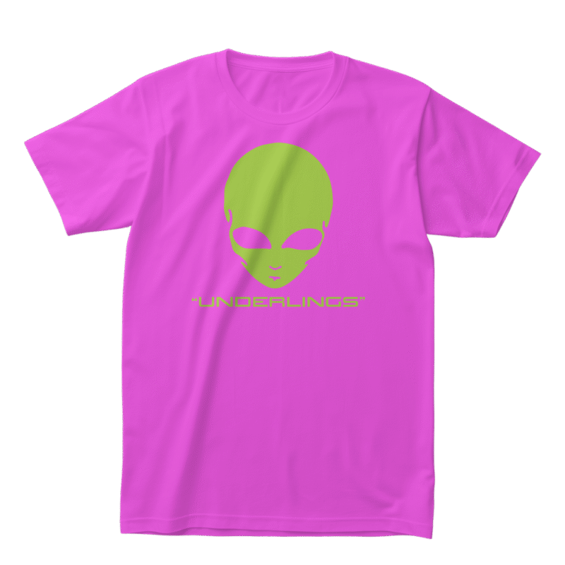 Alien - Underlings - Meclot Lagos Streetwear Graphic Tee - Image 4