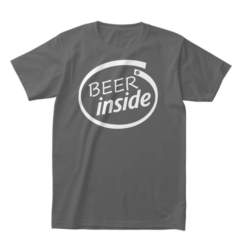 Beer Inside - Meclot Lagos Streetwear Graphic Tee - Image 3