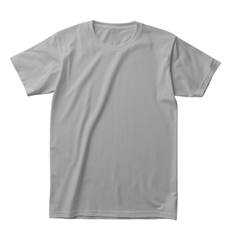 Blank Tee- Light Gray