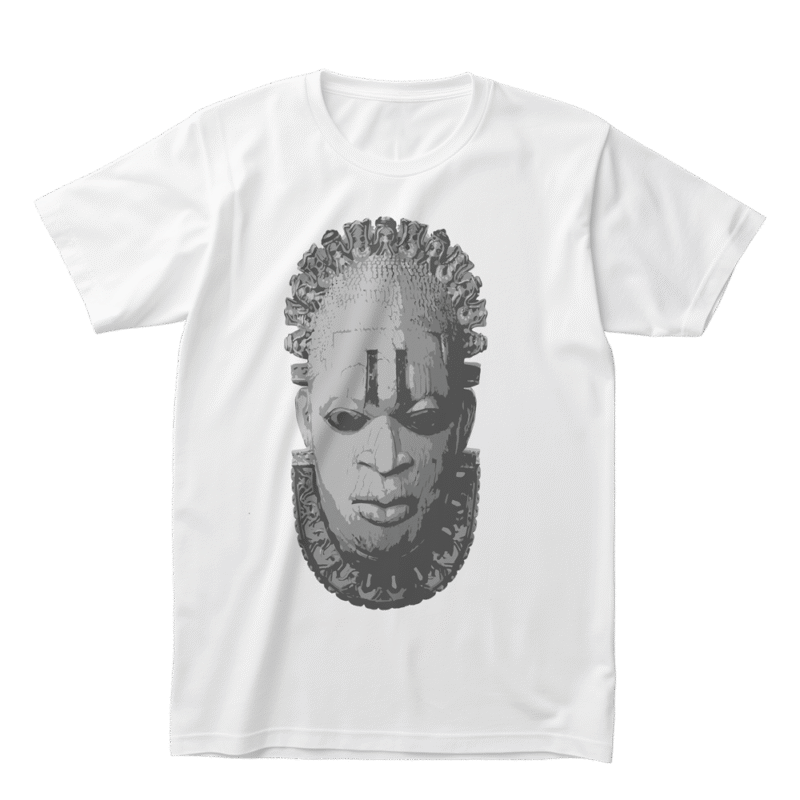 Queen Idia 2|  Meclot Minimal Streetwear Tee - Image 2