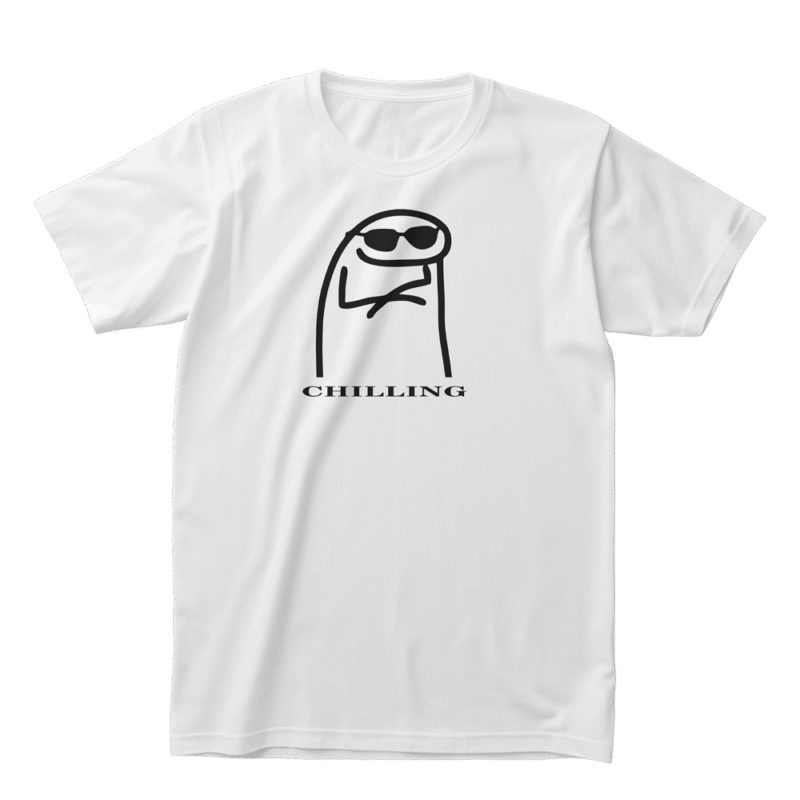 Chilling - Meclot Lagos Streetwear Graphic Tee - Image 2
