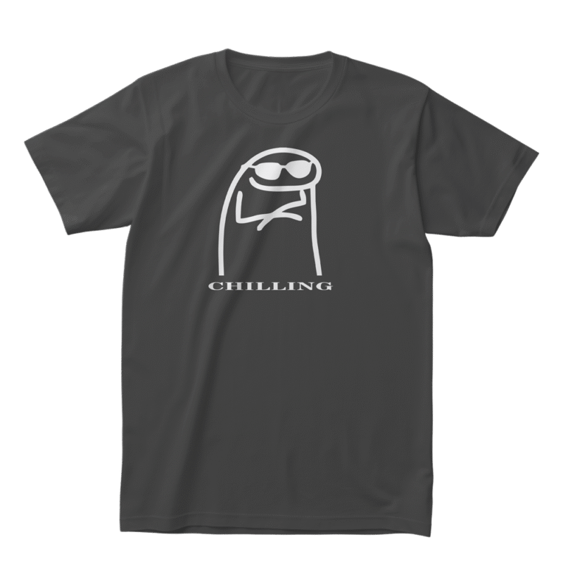 Chilling - Meclot Lagos Streetwear Graphic Tee - Image 3