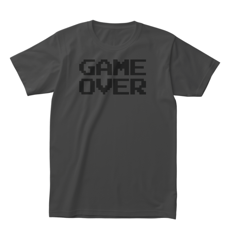 Game Over - Meclot Lagos Streetwear Graphic Tee - Image 4