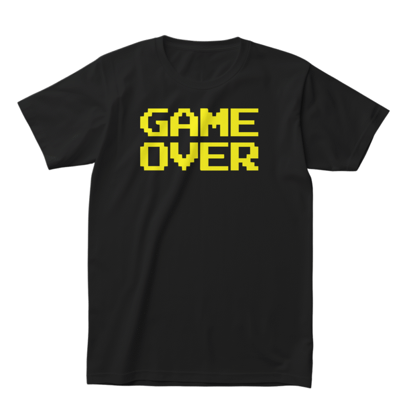Game Over - Meclot Lagos Streetwear Graphic Tee - Image 2
