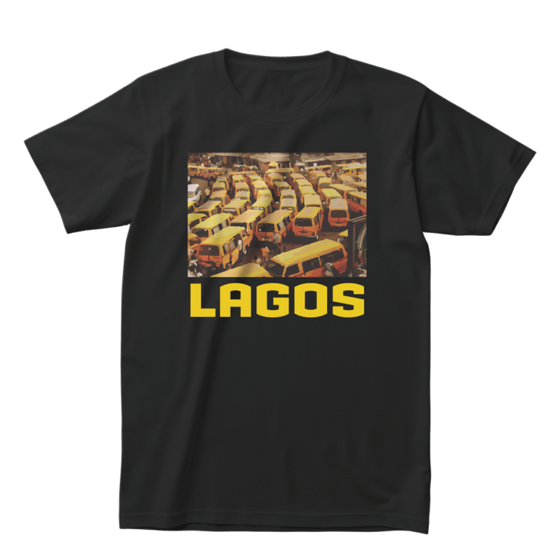 Lagos Danfo - Meclot Lagos Streetwear Graphic Tee - Image 2