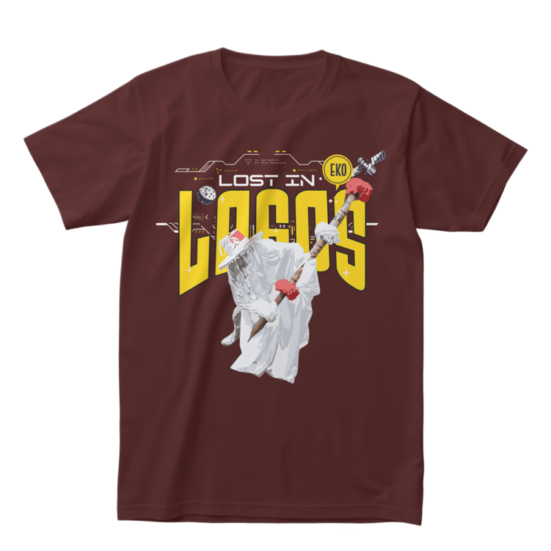 Eko Ile - Meclot Minimal Streetwear Statement Tee - Image 5