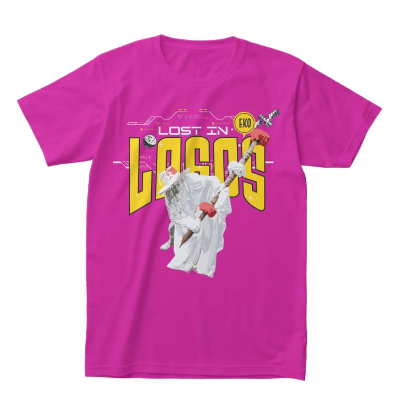 Eko Ile - Meclot Minimal Streetwear Statement Tee - Image 4