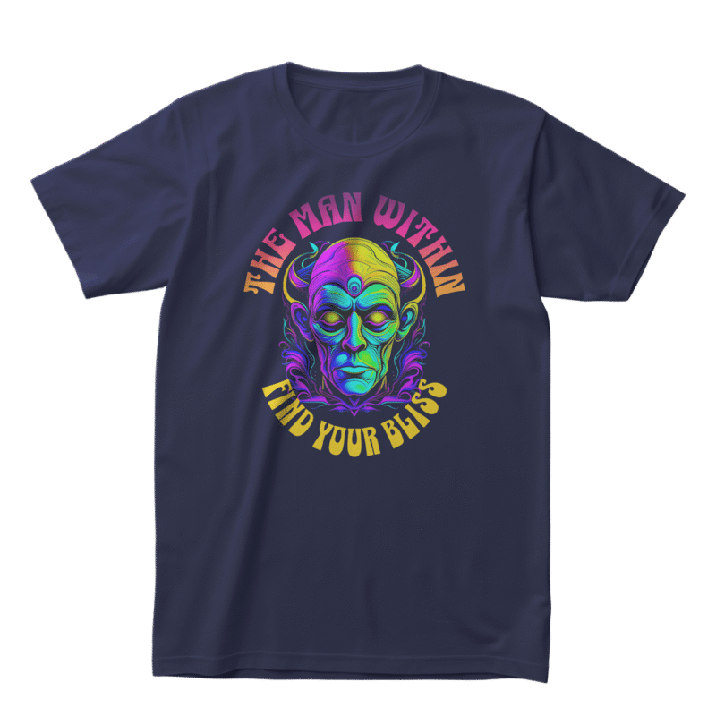 The Man Within  - Meclot Lagos Streetwear Graphic Tee - Image 5