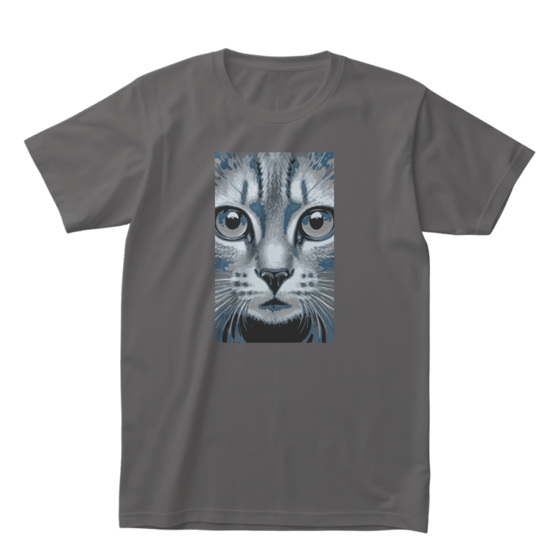 'Fraidy Cat  - Meclot Lagos Streetwear Graphic Tee - Image 2