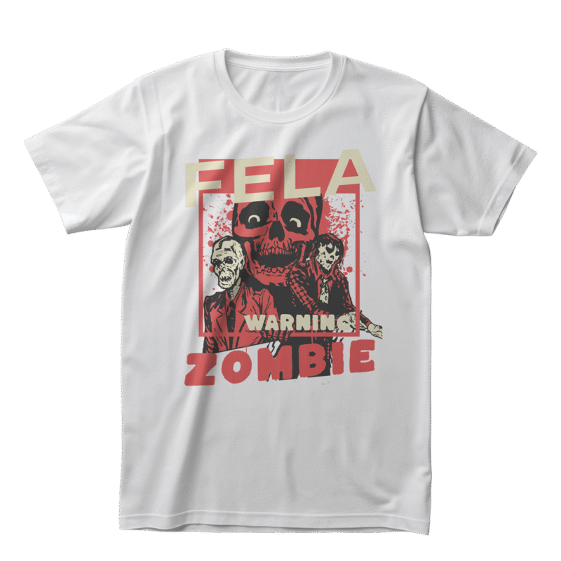 Zombie Statement Tee - Meclot Comfort Streetwear - Image 2