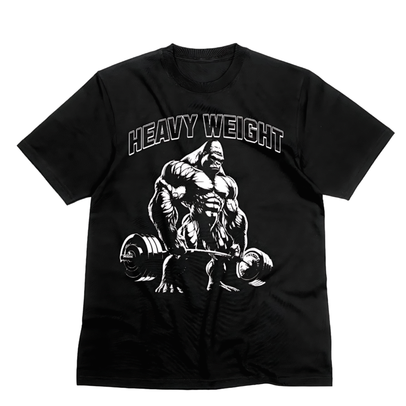 Heavy Weight - Meclot Lagos Streetwear Graphic Tee - Image 5