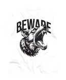 Beware - Meclot Lagos Streetwear Graphic Tee - Image 2