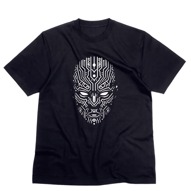Cyborg Head Statement tee