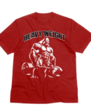 Heavy Weight - Meclot Lagos Streetwear Graphic Tee - Image 3