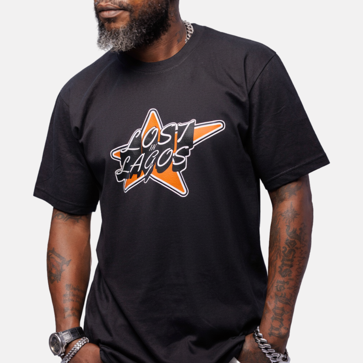 Lost in Lagos - Meclot Minimal Streetwear Tee