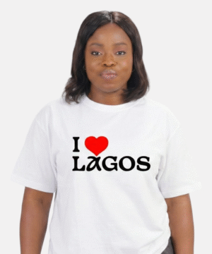 I ❤️ Lagos - Meclot Minimal Streetwear Tee