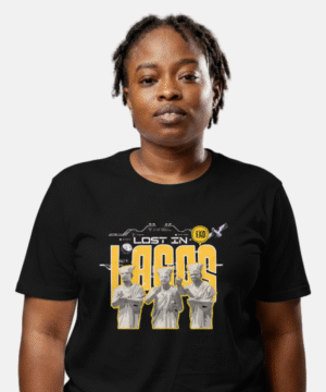 Lost in Lagos - Agba Meta | Meclot Minimal Streetwear Tee