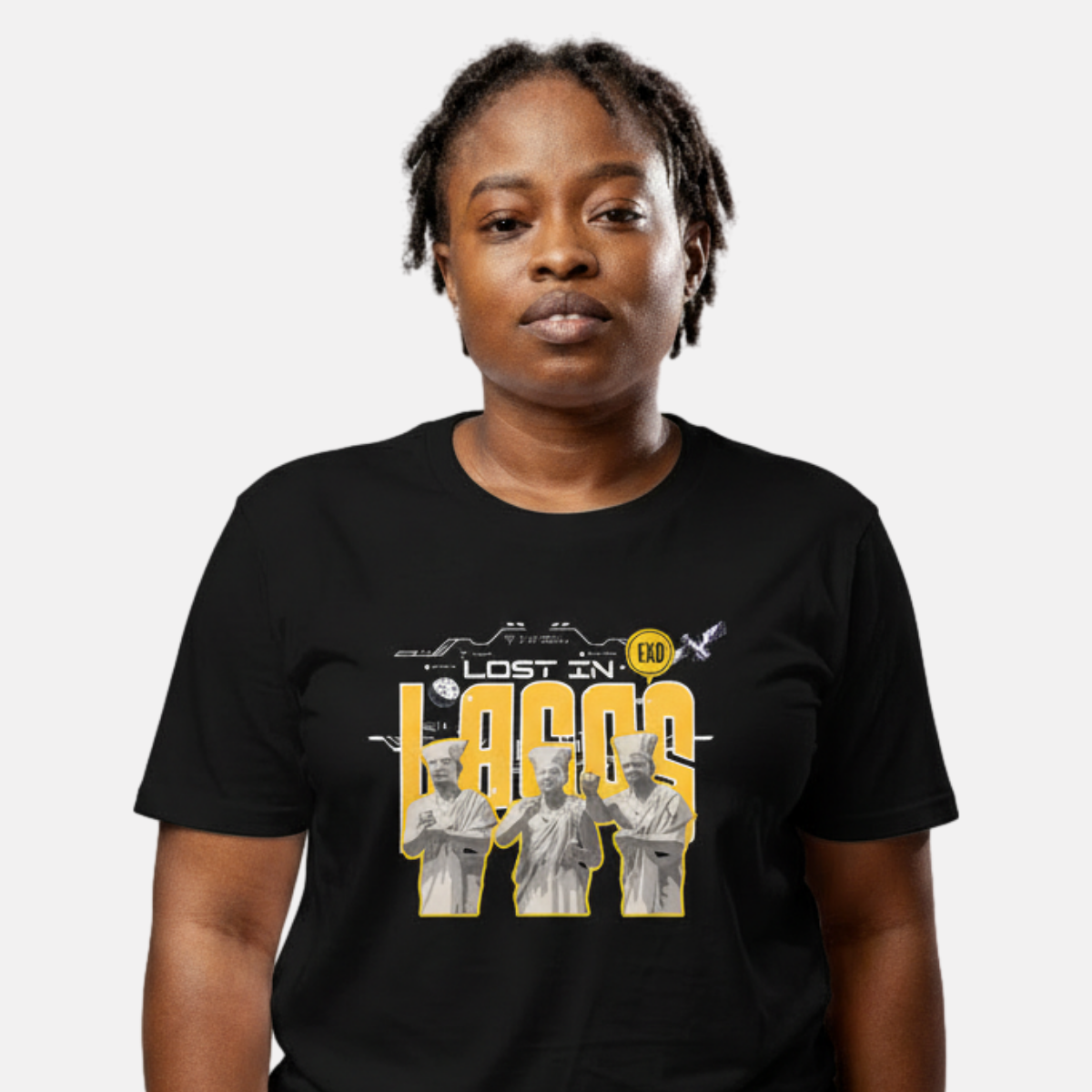 Lost in Lagos - Agba Meta | Meclot Minimal Streetwear Tee