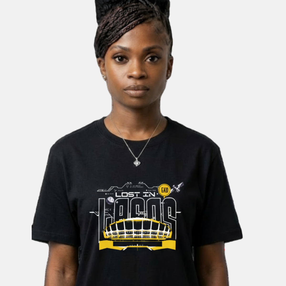 Lost in Lagos - National Theatre | Meclot Minimal Tee
